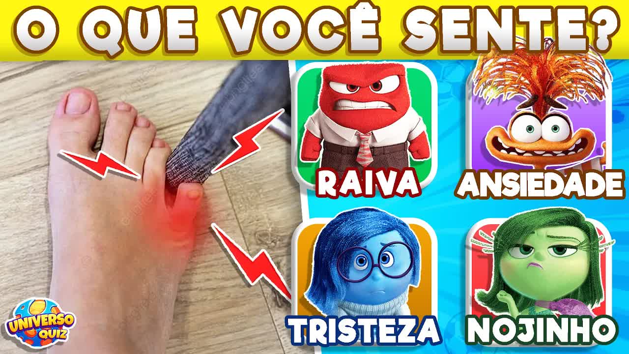 Teste suas Emoções em 25 Situações