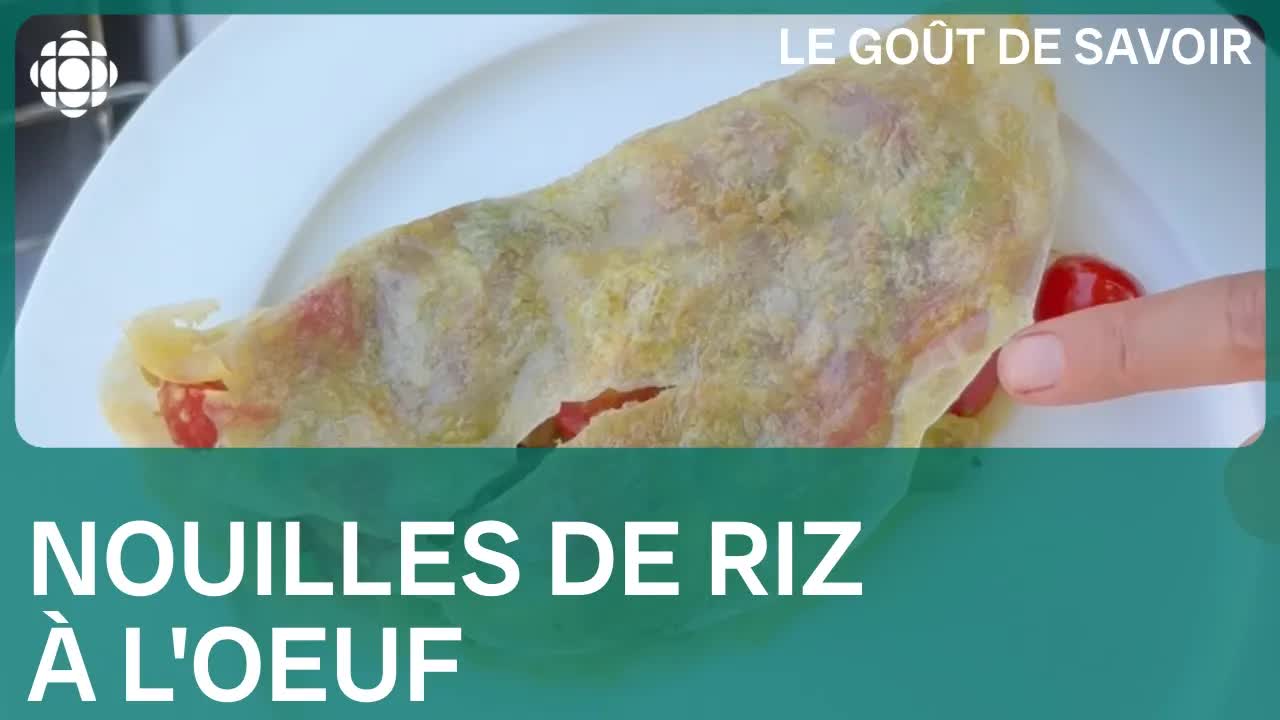 Des feuilles de riz à l'œuf : mon test culinaire