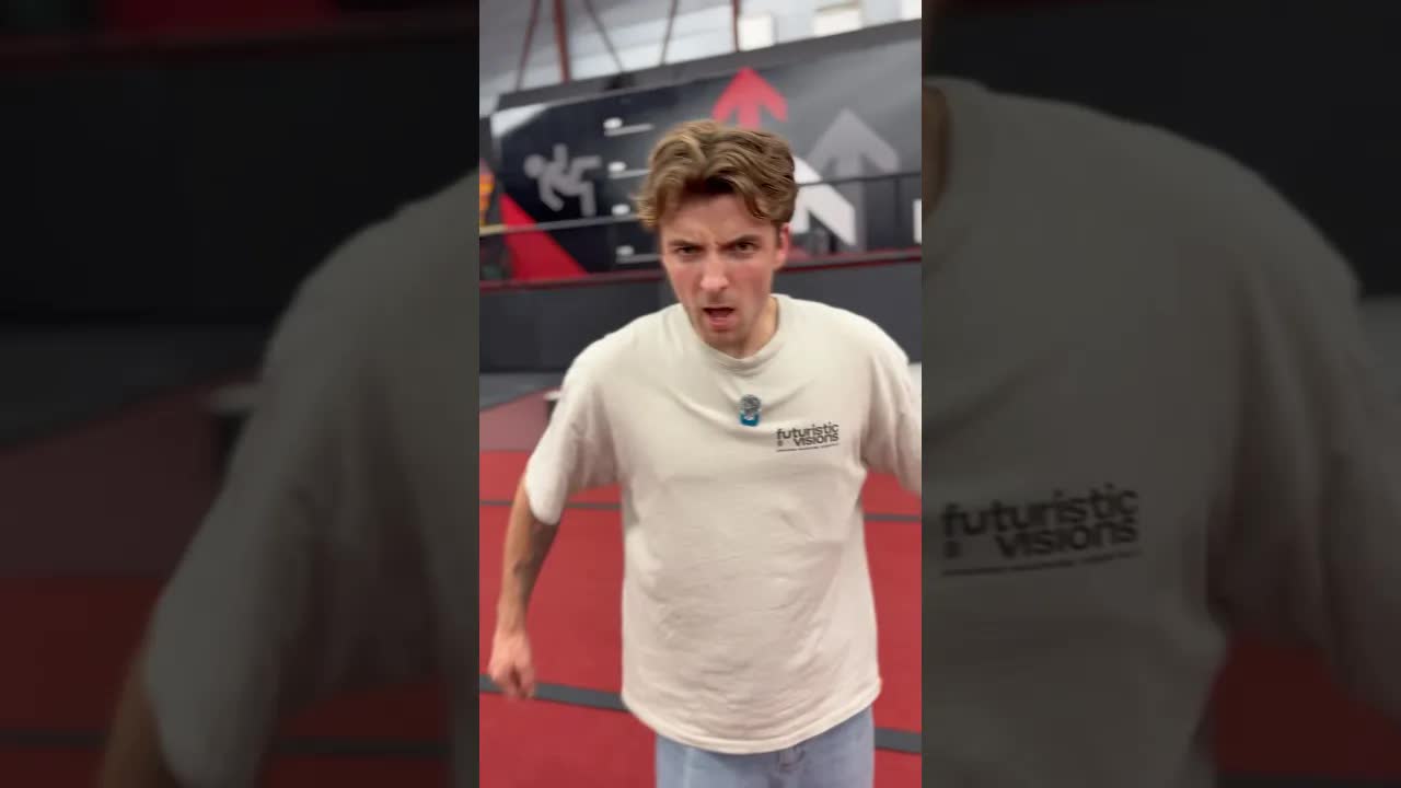 Klant is boos op trampoline