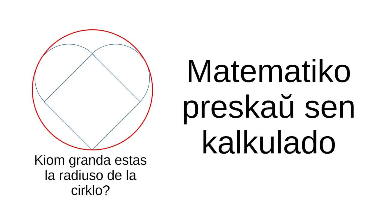 Geometria enigmo: Radiuso de la ringo