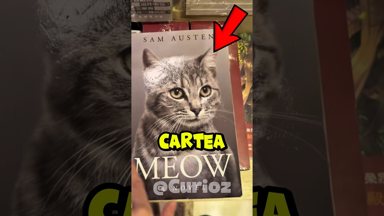 Cartea pe care doar pisicile o pot citi