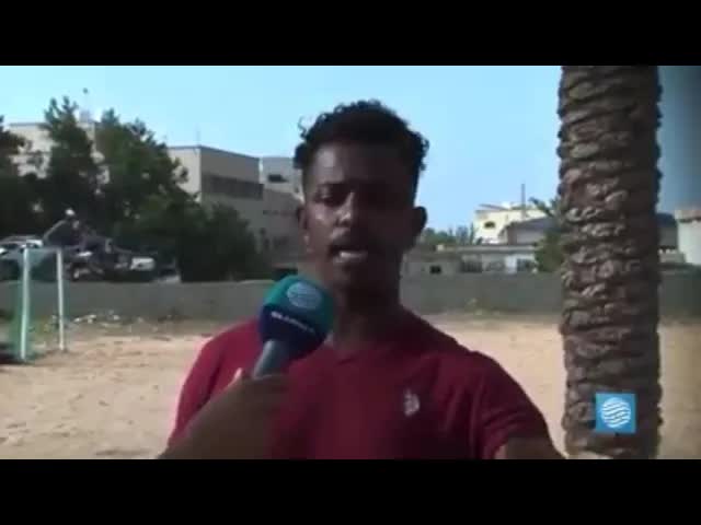 رد فعل رجولي على إهانة عامل نظافة في ليبيا