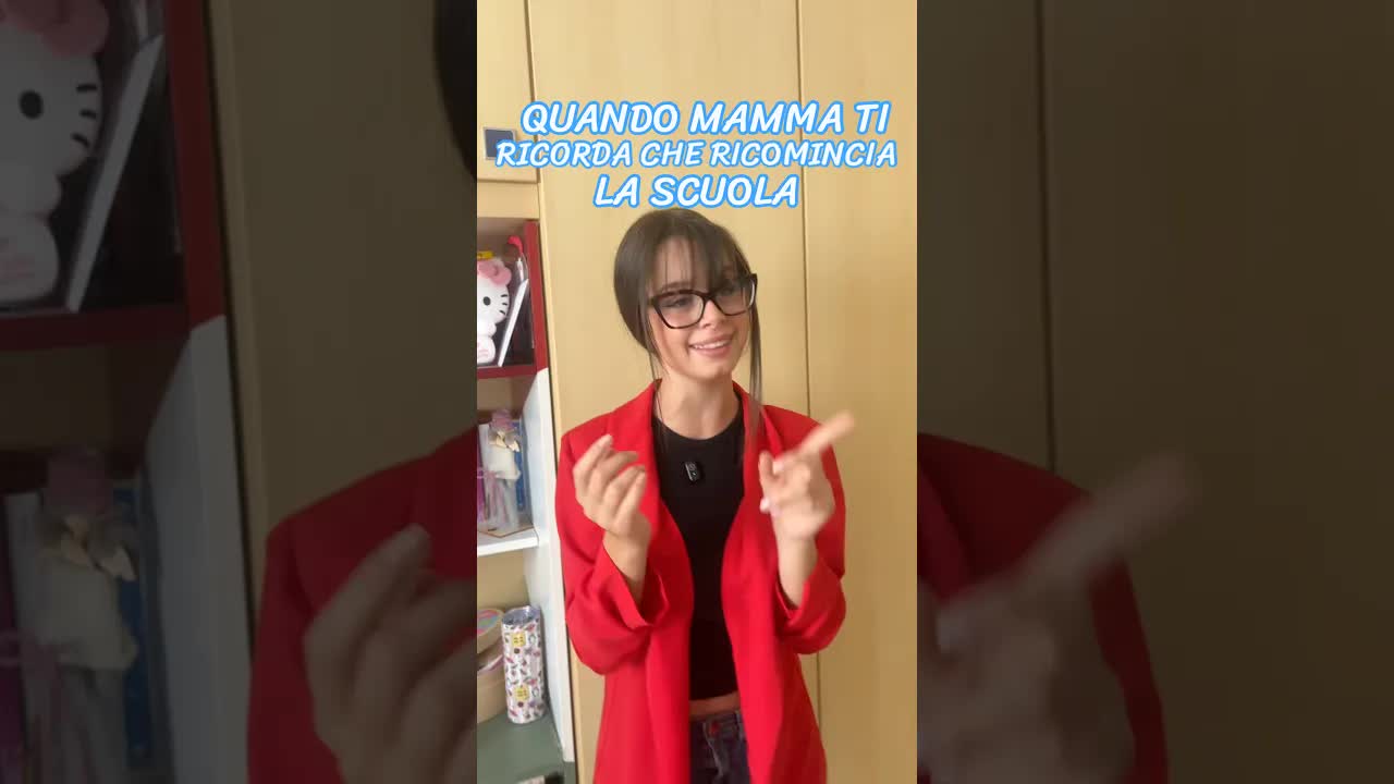 Preparativi per la scuola: mamma vs figlio