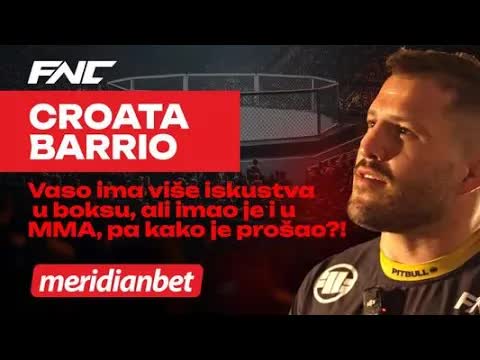 Croata o ratu u oktagonu i odnosu s Vasom