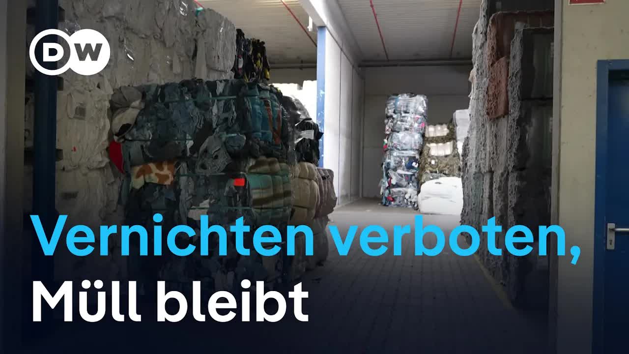 EU-Verbot gegen die Vernichtung von Textilien
