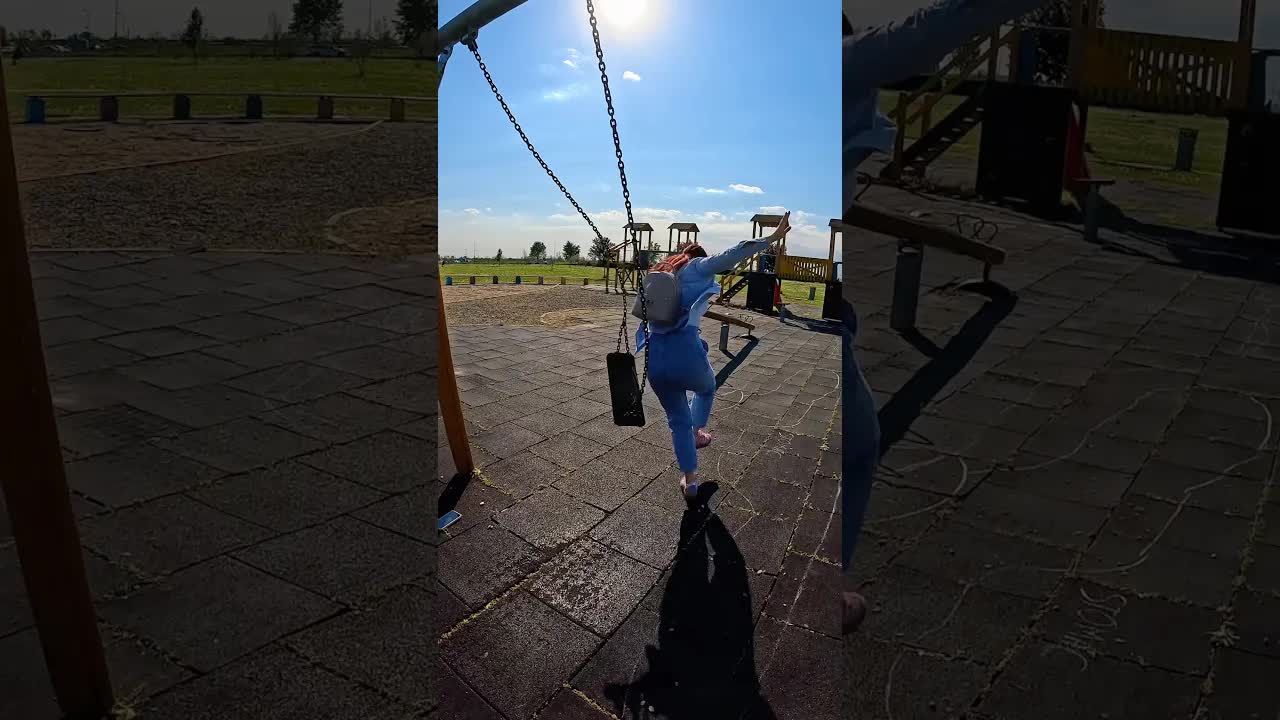 Ne jucăm în parc și ne amintim copilăria