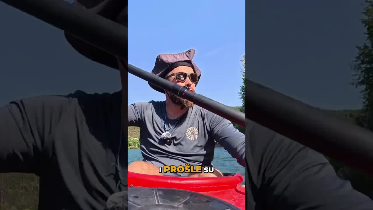 Veslanje kroz kanjon Drine sa prijateljima