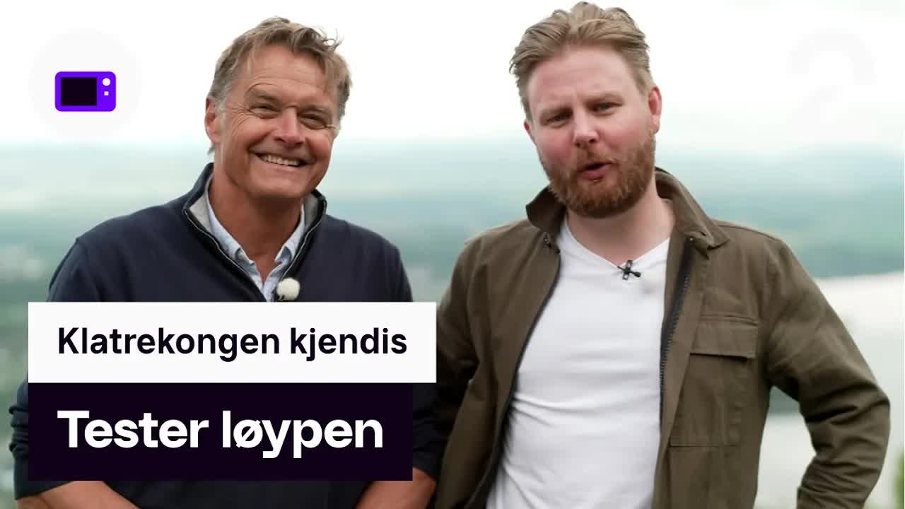 Test av Klatrekongen-løypen med Dag Otto