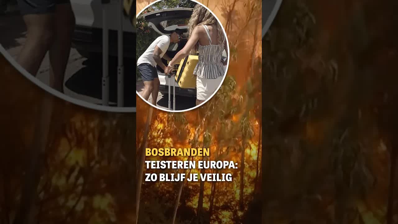 Veiligheidstips bij bosbranden tijdens vakantie