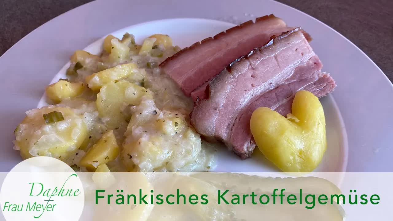 Kartoffelanbau und fränkisches Kartoffelgemüse