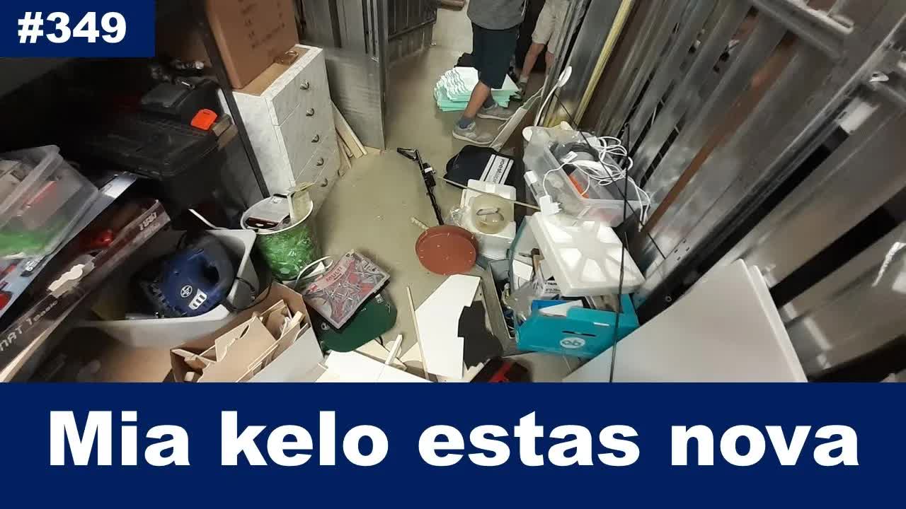 Mi aranĝis mian kelon kaj parolas pri mikroskopo