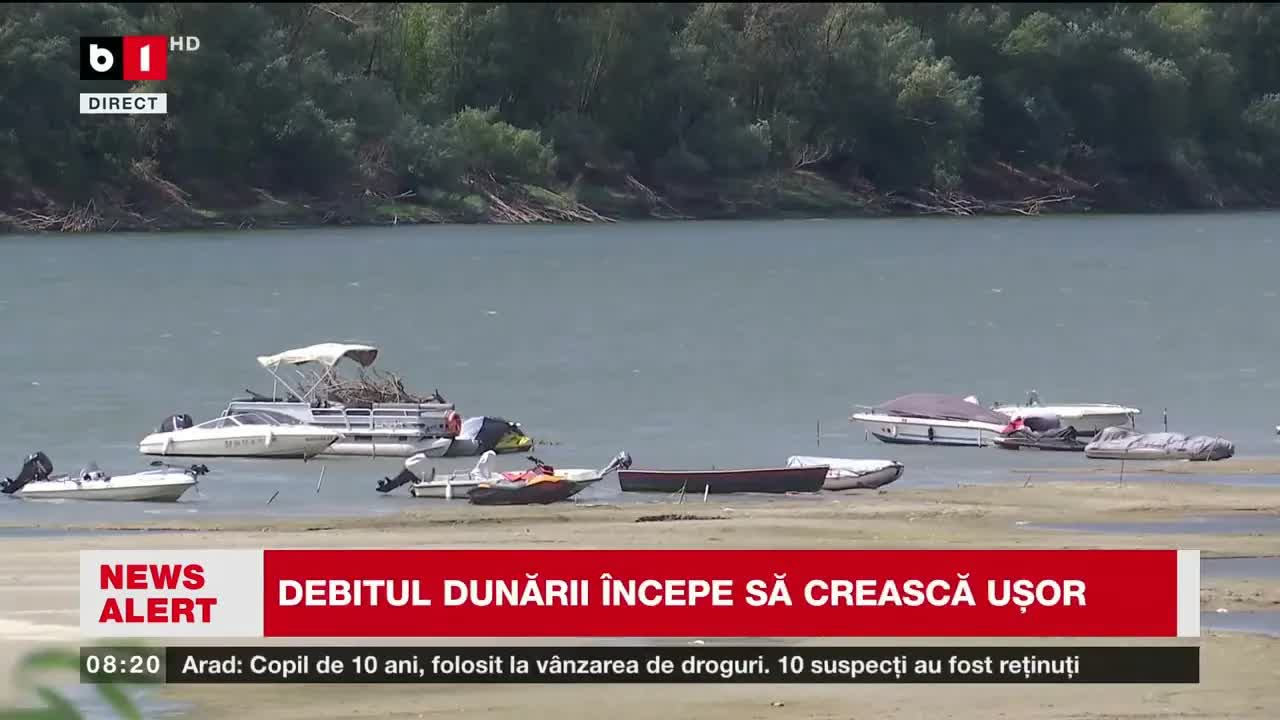 Dunărea dă semne de revenire