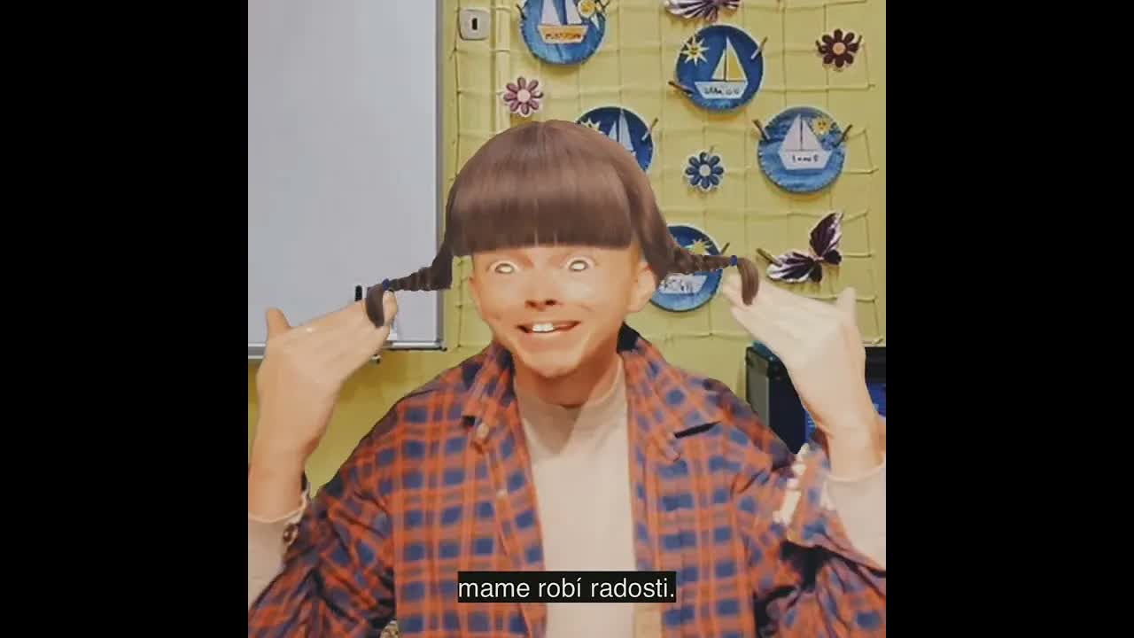 Vtipná recitácia básne Radosť v škole