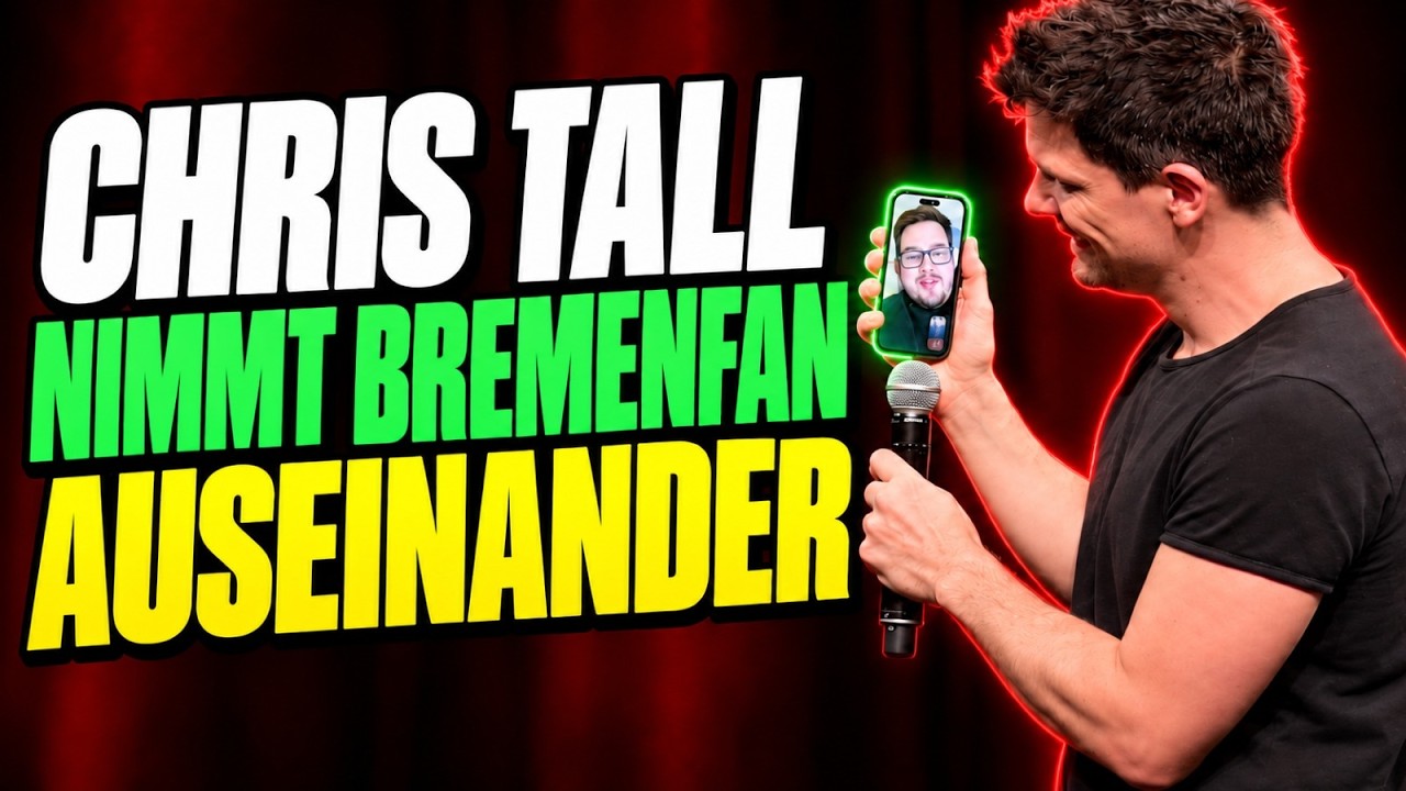 Chris Tall crasht Alains Show mit HSV-Fan Anruf