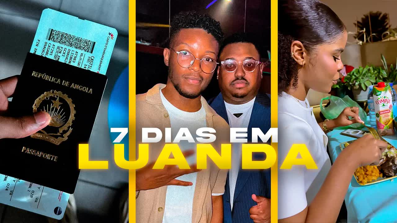 Primeiros dias em Luanda e Lifestyle Vlog