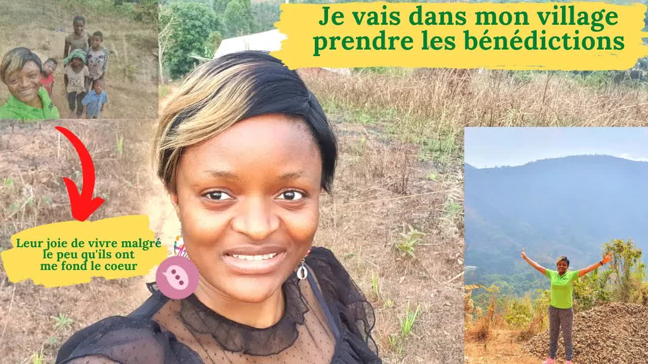 Visite de mon village au Cameroun et hommage à mes ancêtres