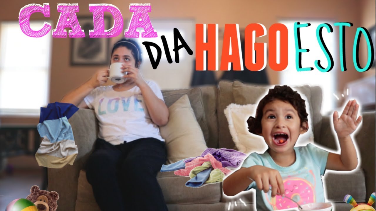 Mi rutina matutina con mi hija Camilita
