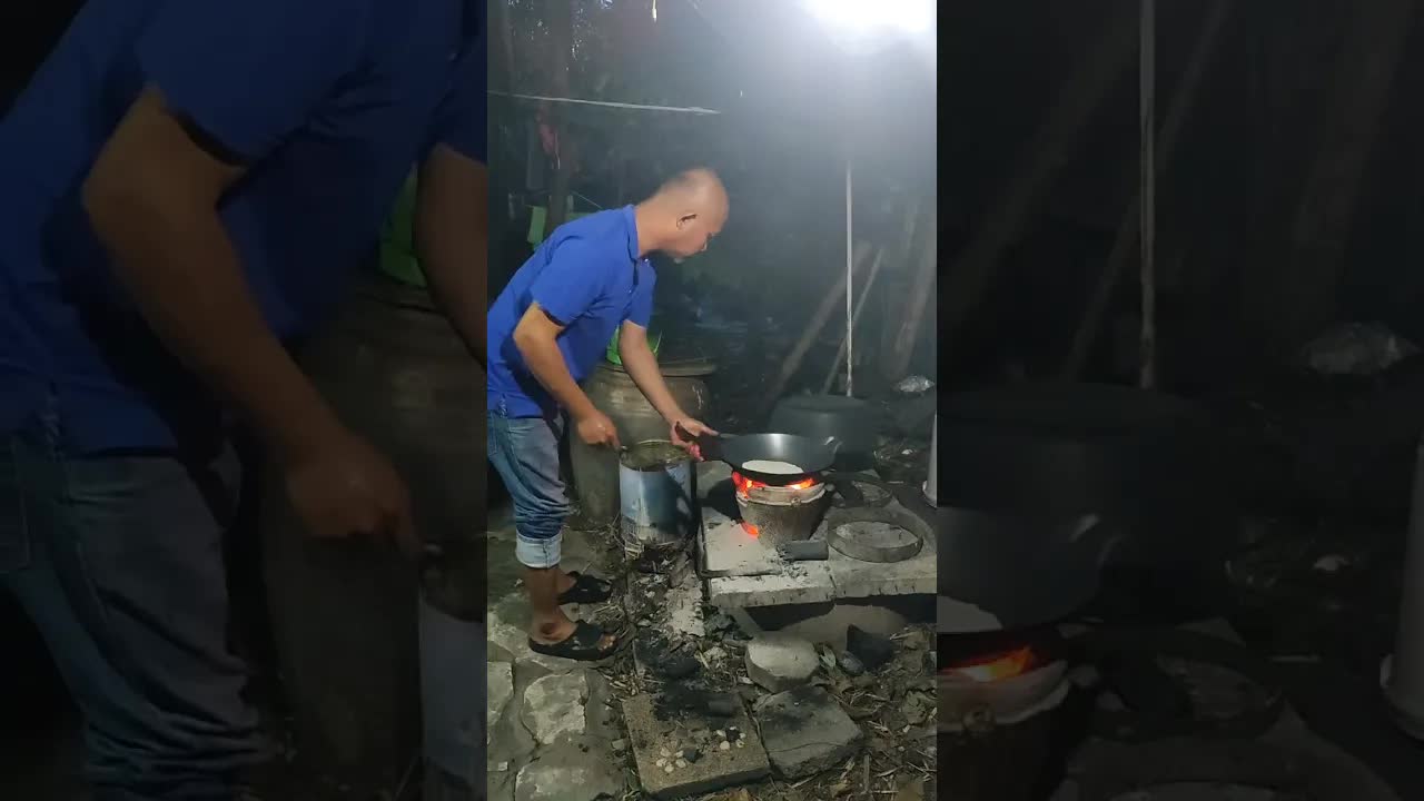 ซุปหน่อไม้ใส่หว่านไฟ ย่างปลาดุก บ้านๆ