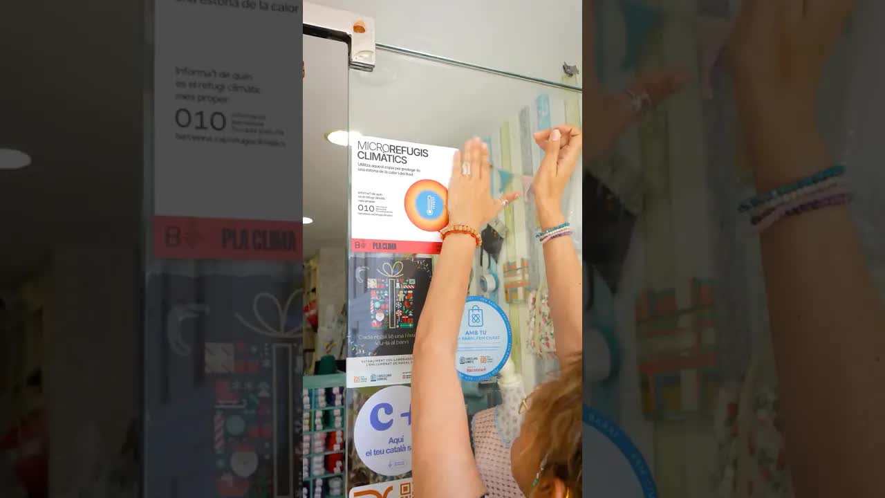 Un comerç familiar com a microrefugi climàtic