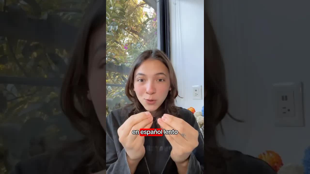 Aprendiendo idiomas en español lento