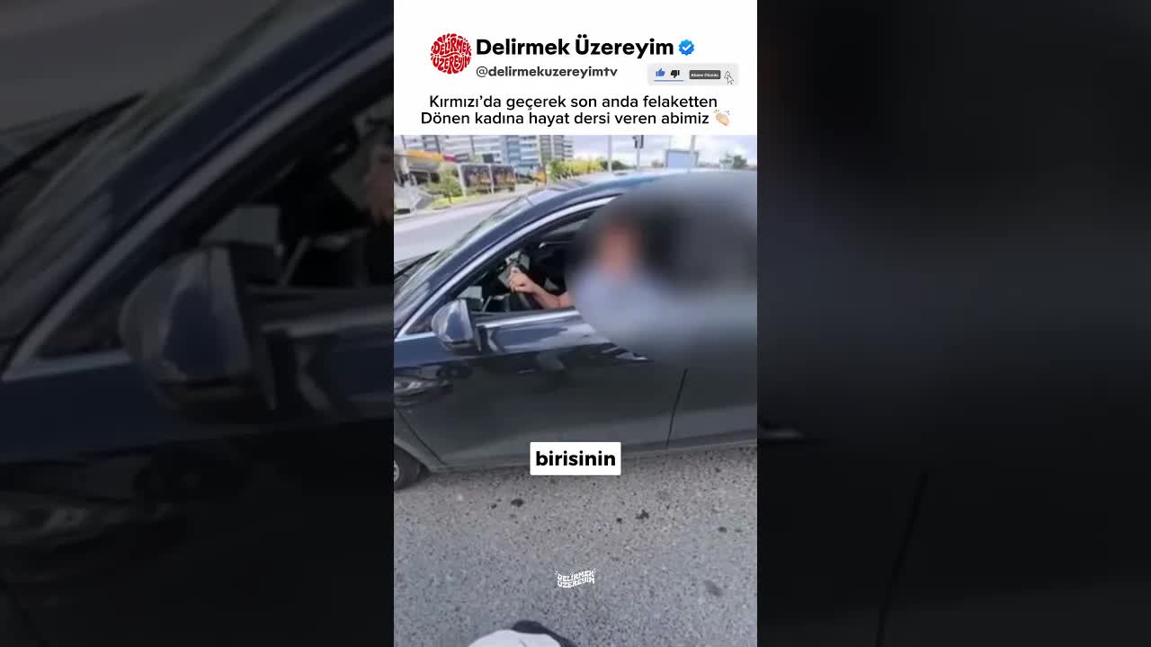 Trafik Kazasında Hayat Dersi Veren Motovlogcu