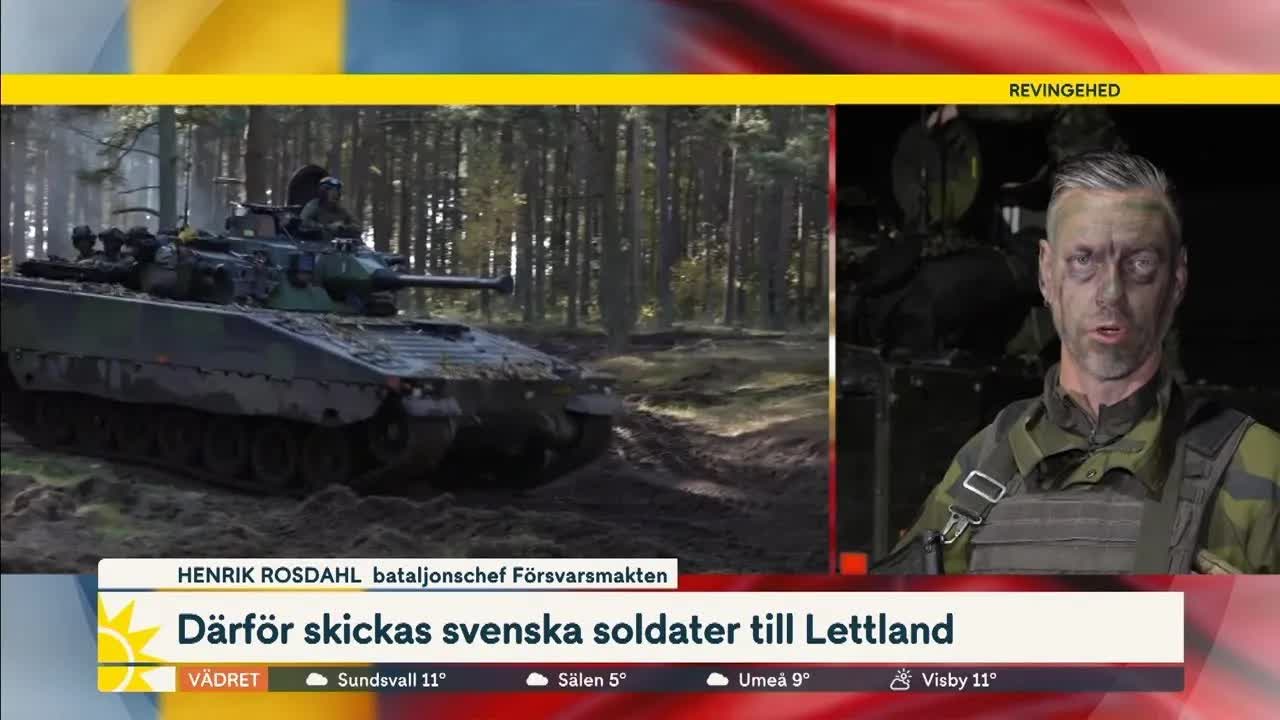 Svenska soldater skickas till Lettland för Nato-insats