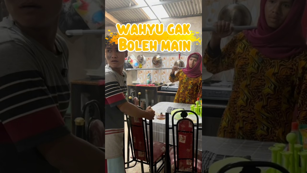 Wahyu Diusir Mama Karena Main PS