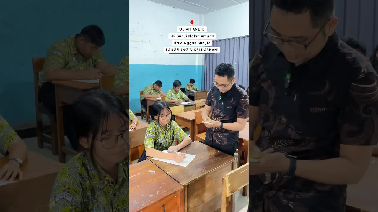 Ujian Aneh: HP Bunyi Aman Diam Bahaya