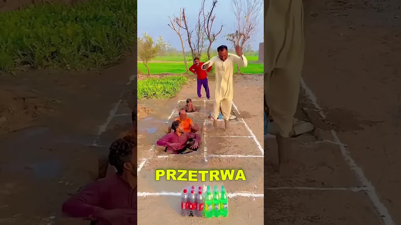 Grają w grę w prawdziwym życiu