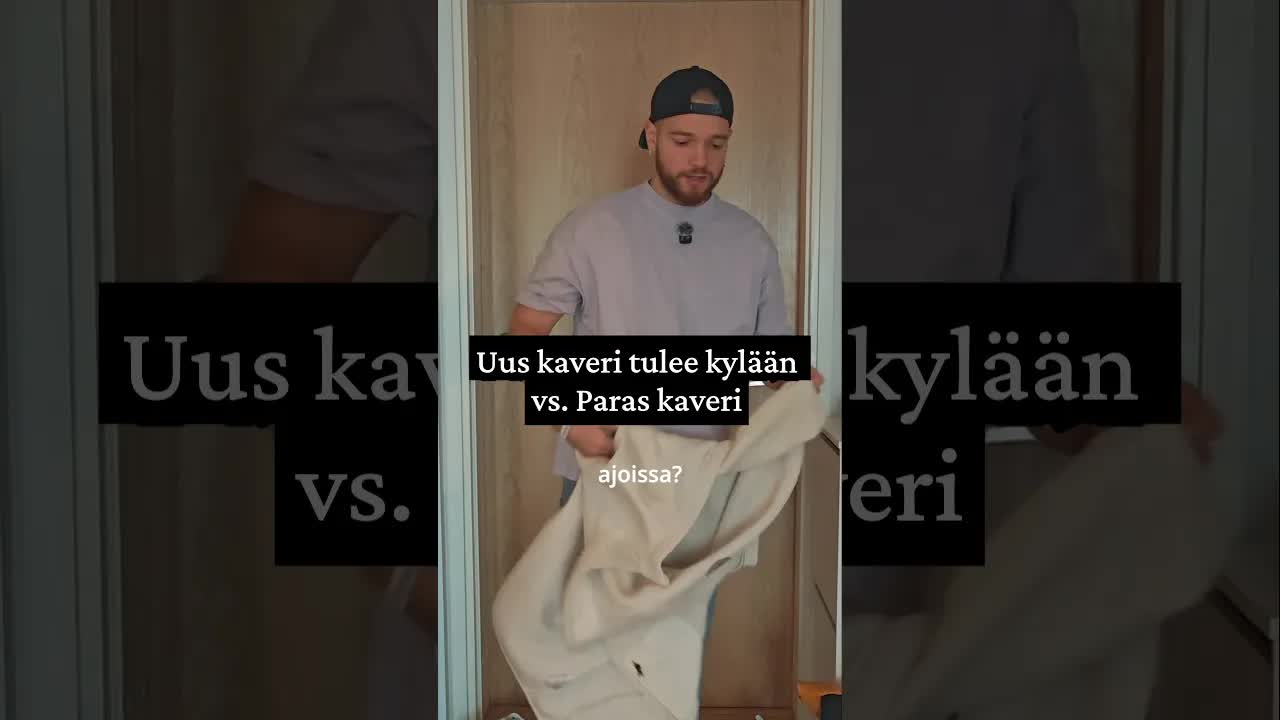 Uusi kaveri vs paras kaveri: Kyläilytilanne
