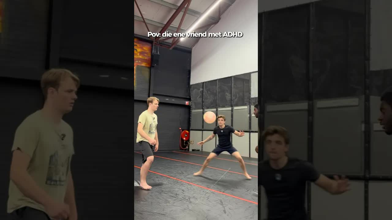 Pov: met adhd in een trampolinepark