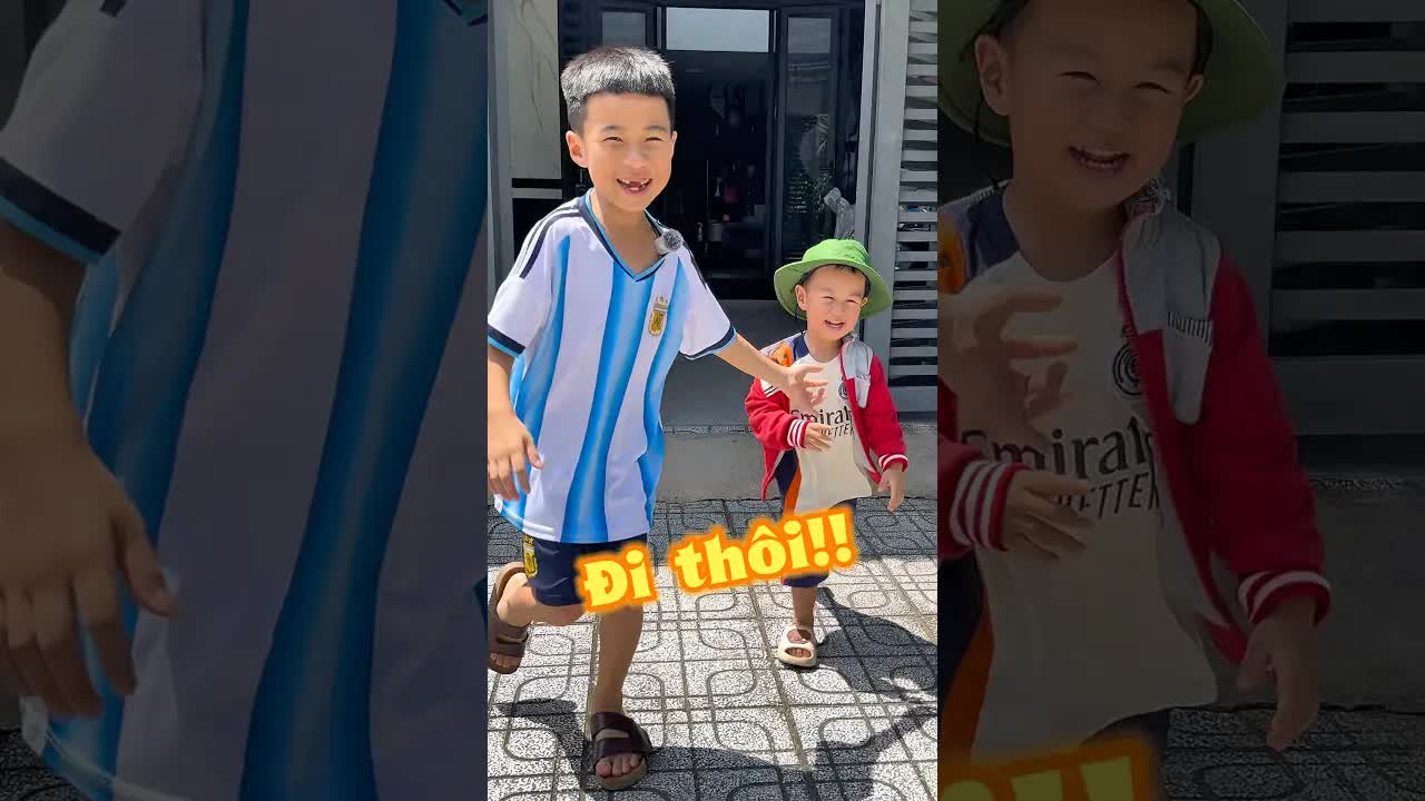 Bin và anh hai đi thăm ngoại