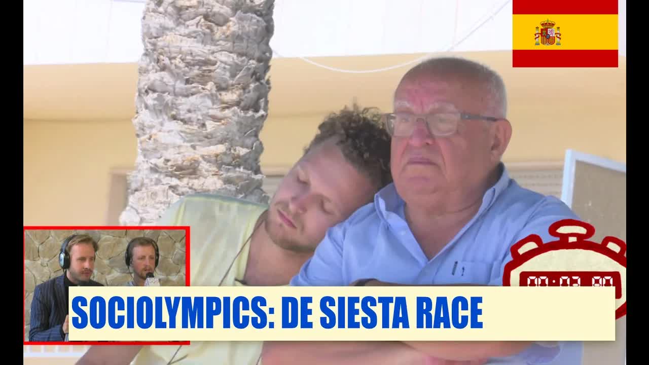 De Siësta Race: Wie blijft het langst slapen?