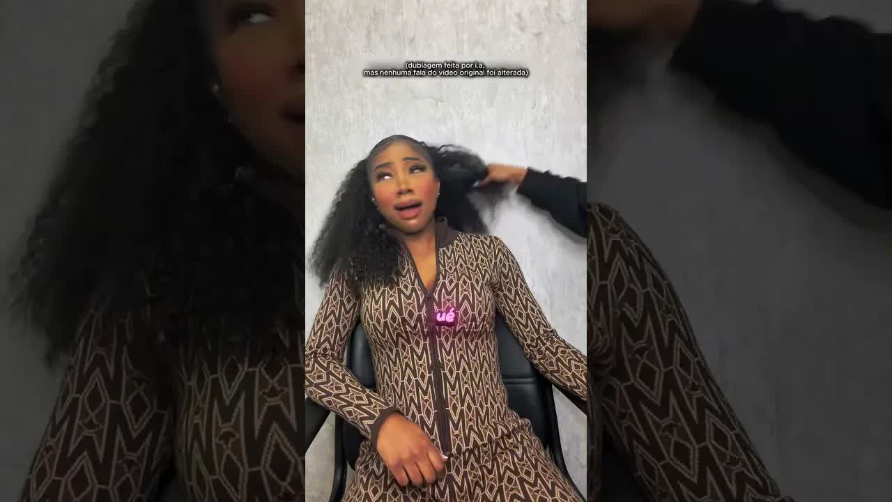 Tratamento inesperado no salão de cabelo