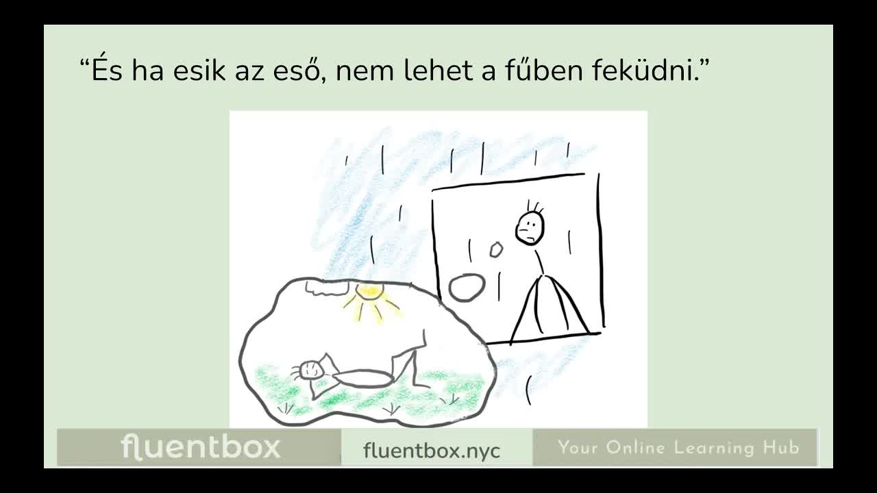 Egy esős nap Botonttal