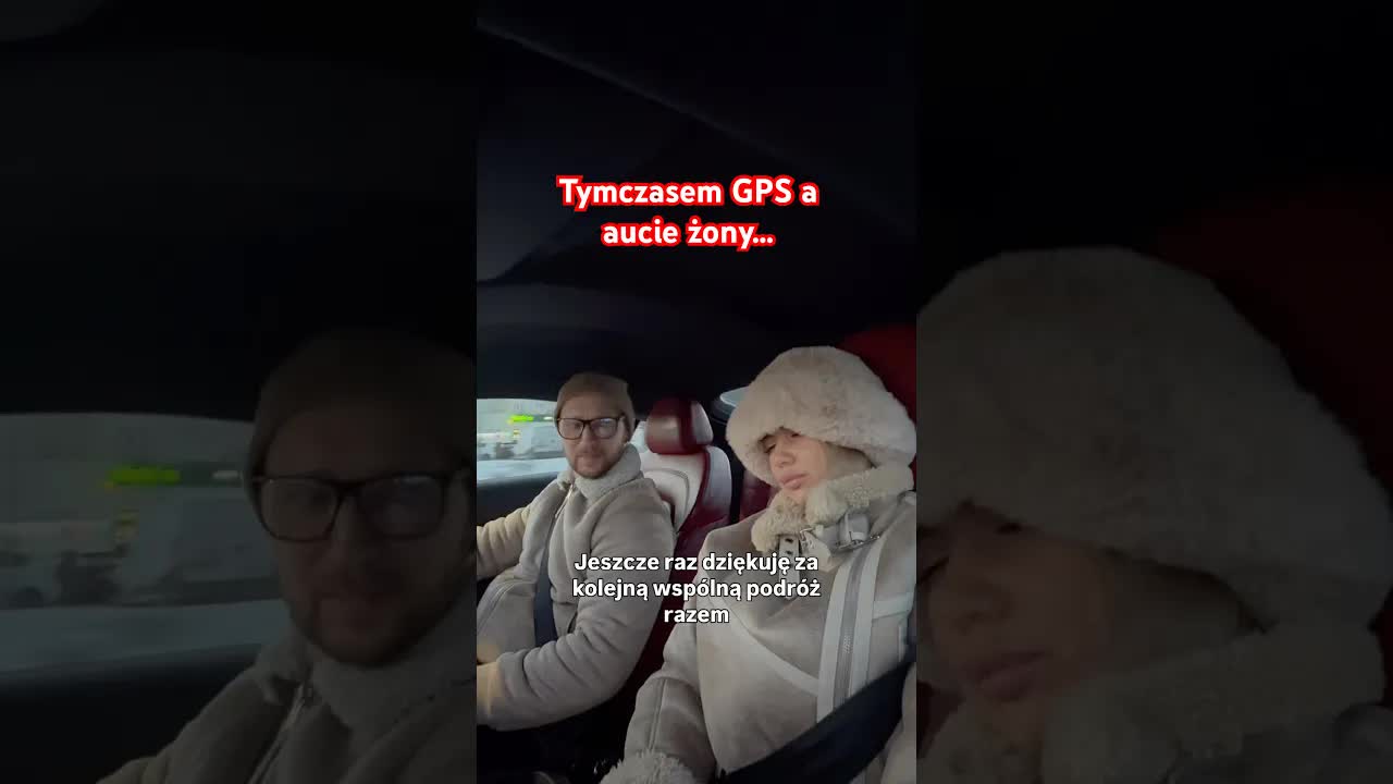 Podróż z żoną według GPS