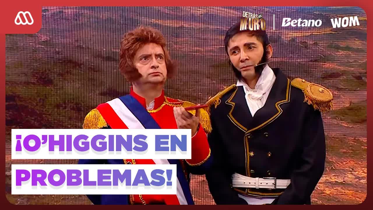 El abrazo de Maipú con humor chileno