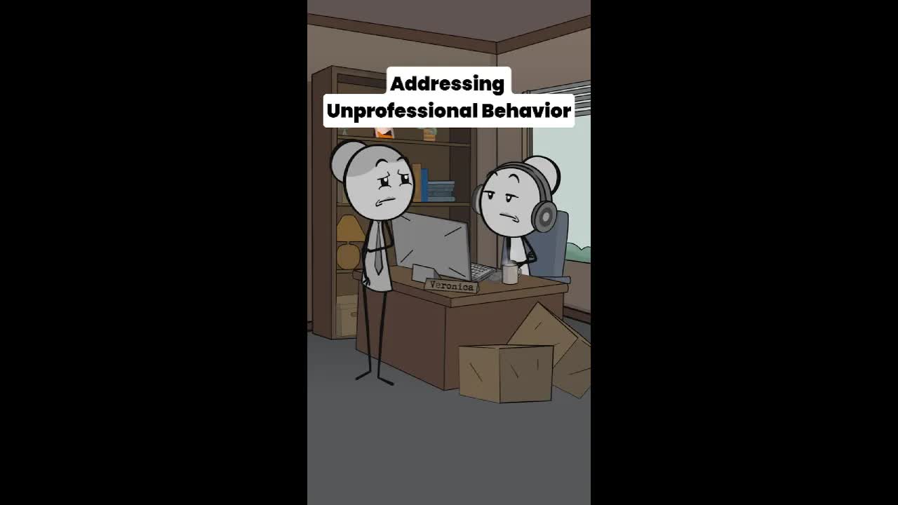 Confronting Unprofessional Behavior at Work