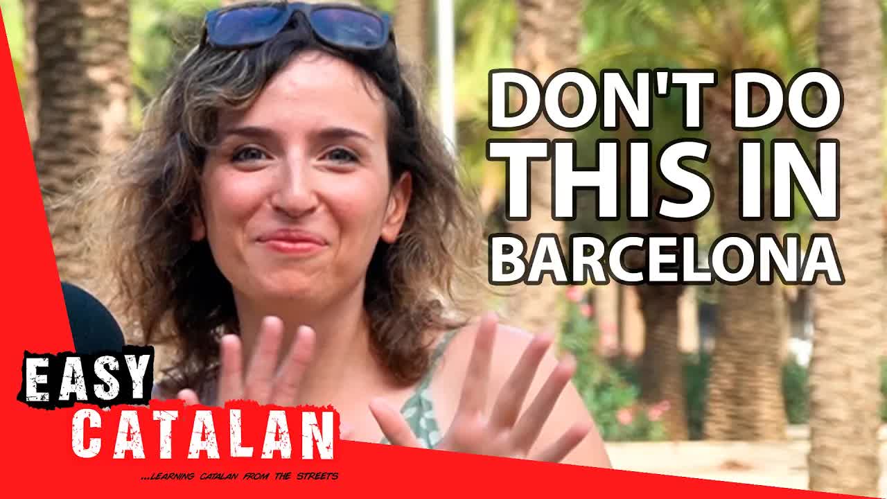 Quatre coses per no semblar un guiri a Barcelona