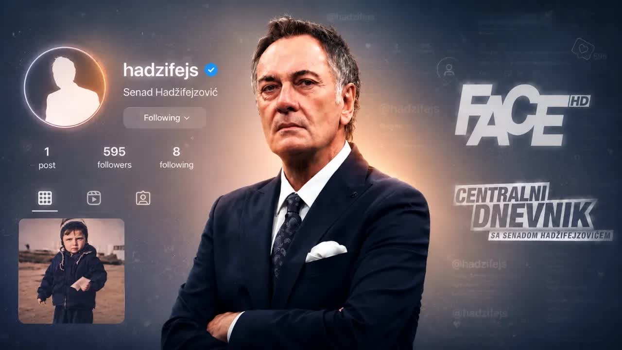 Hadžifejzović otvara Instagram i priča o sudbini