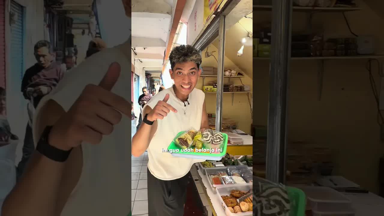 Belanja Jajanan Pasar Tradisional