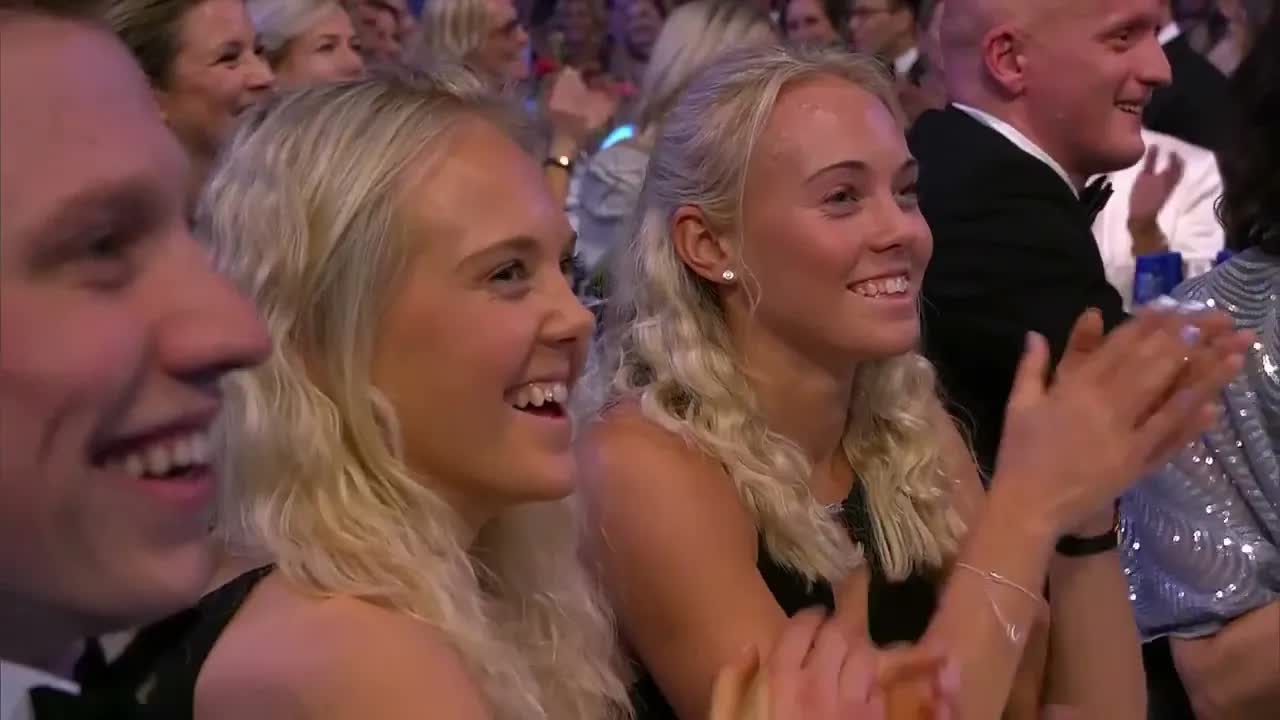 Niklas Andersson hyllar orienterarna på Idrottsgalan