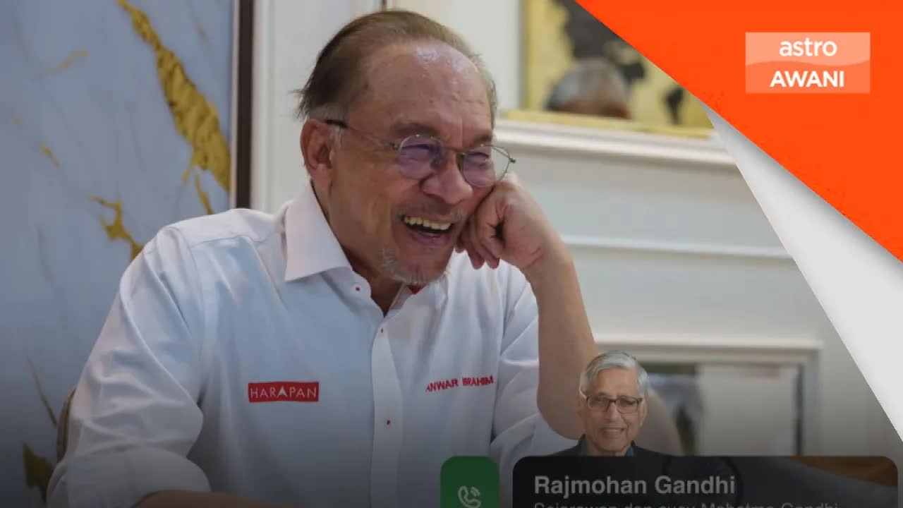 PM Anwar Undang Cucu Mahatma Gandhi ke Malaysia