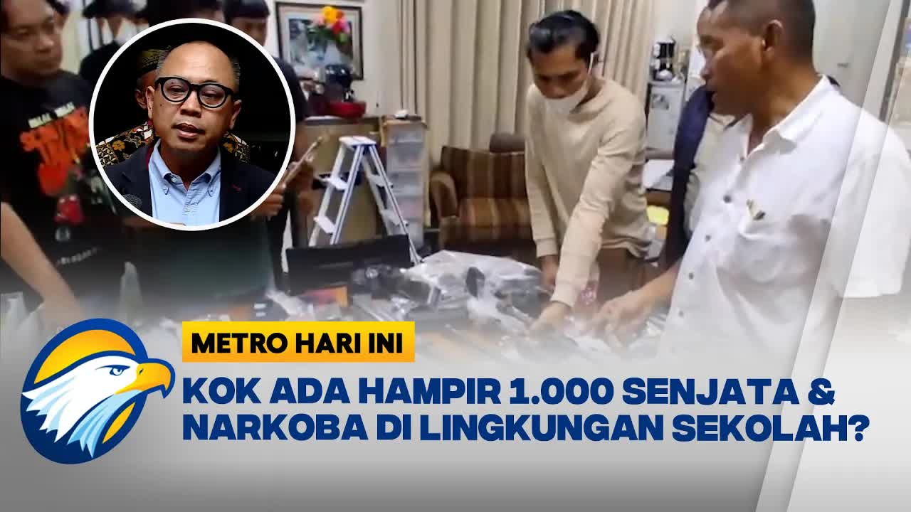 Penemuan 995 Senjata di Sekolah Swasta Jakarta