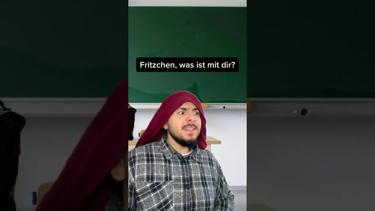 Fritzchens missverständliche Antwort im Unterricht