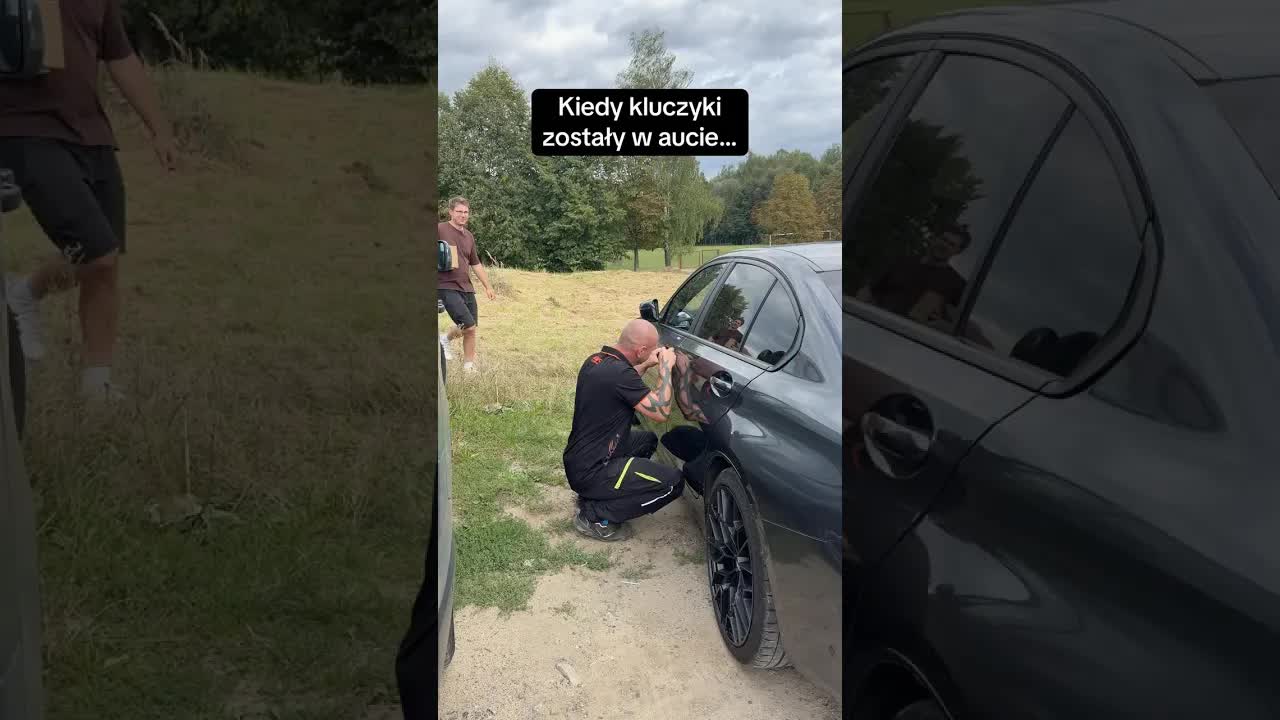 Zatrzaśnięte kluczyki w samochodzie