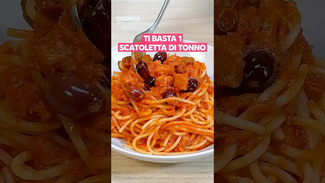 Pasta con tonno e pomodoro in 15 minuti