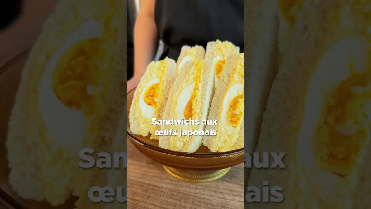 Préparer des sandwichs aux œufs japonais tamago sando