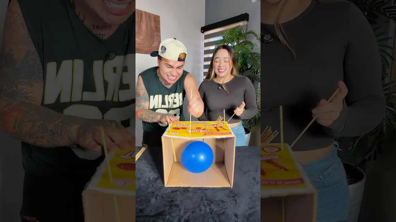 Juego de globos: quién no explota gana