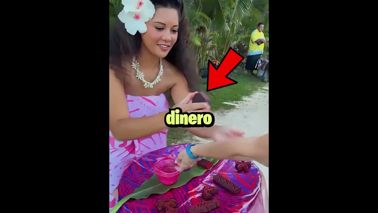 Tatuajes temporales en la playa de Hawái